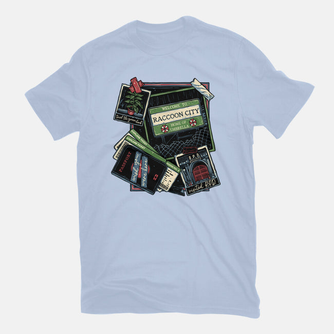 Don't Mind The Zombies-Womens-Fitted-Tee-glitchygorilla