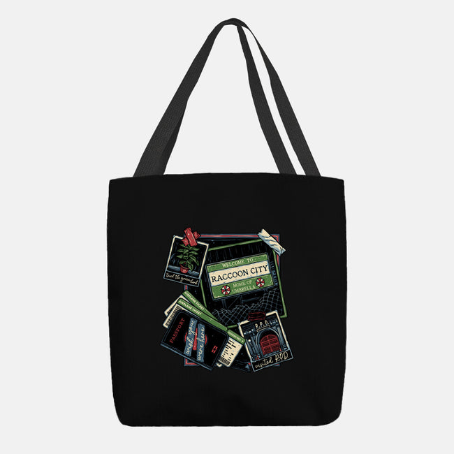 Don't Mind The Zombies-None-Basic Tote-Bag-glitchygorilla