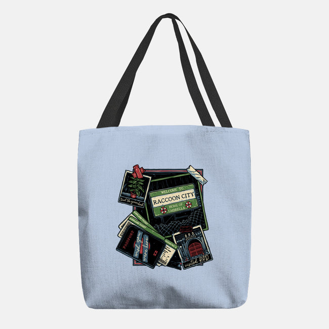 Don't Mind The Zombies-None-Basic Tote-Bag-glitchygorilla