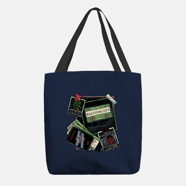 Don't Mind The Zombies-None-Basic Tote-Bag-glitchygorilla