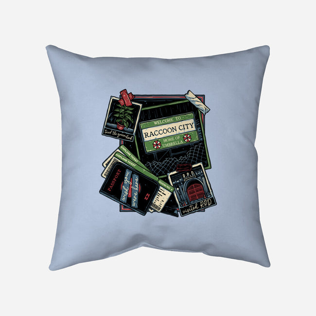 Don't Mind The Zombies-None-Non-Removable Cover w Insert-Throw Pillow-glitchygorilla