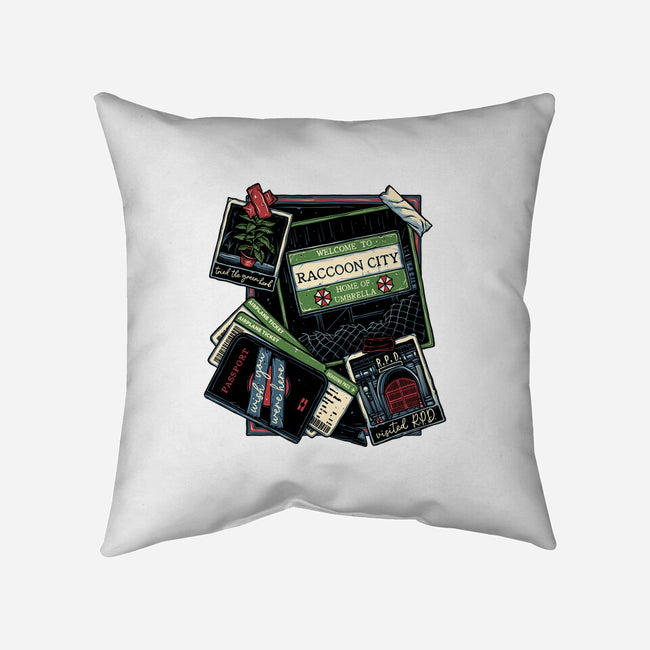 Don't Mind The Zombies-None-Non-Removable Cover w Insert-Throw Pillow-glitchygorilla