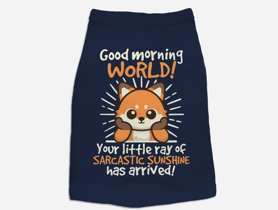 Fox Sarcastic Sunshine