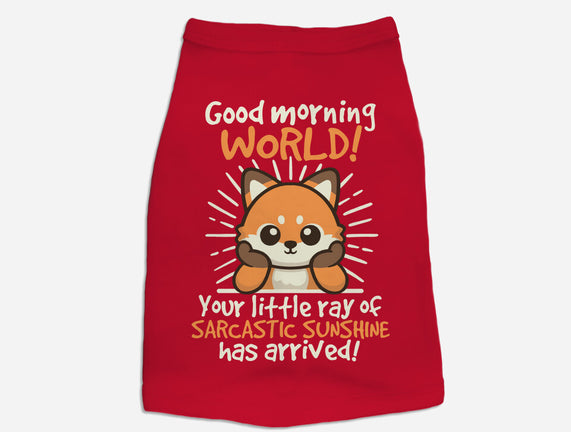 Fox Sarcastic Sunshine