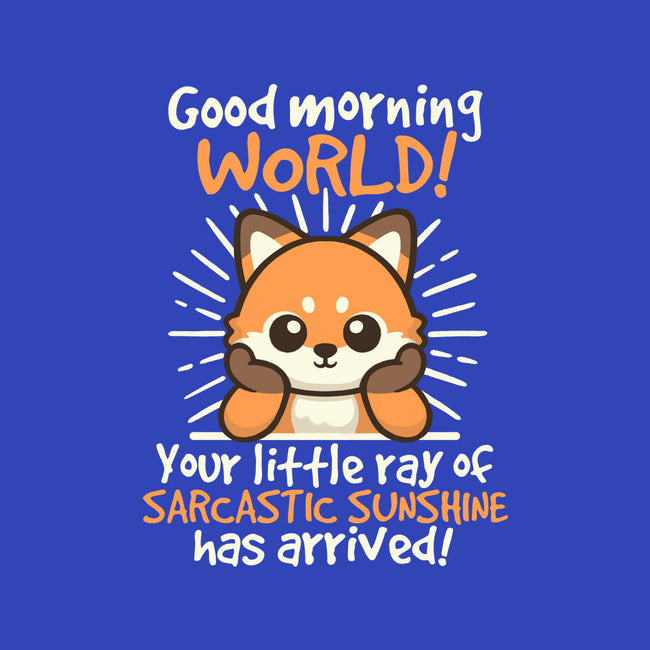 Fox Sarcastic Sunshine-None-Outdoor-Rug-NemiMakeit