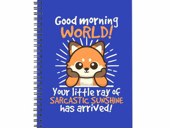Fox Sarcastic Sunshine