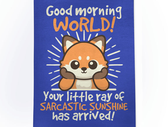 Fox Sarcastic Sunshine