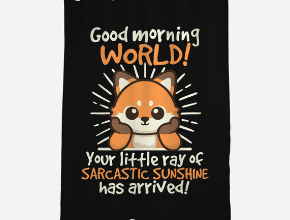 Fox Sarcastic Sunshine
