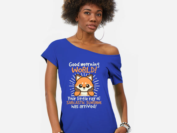 Fox Sarcastic Sunshine