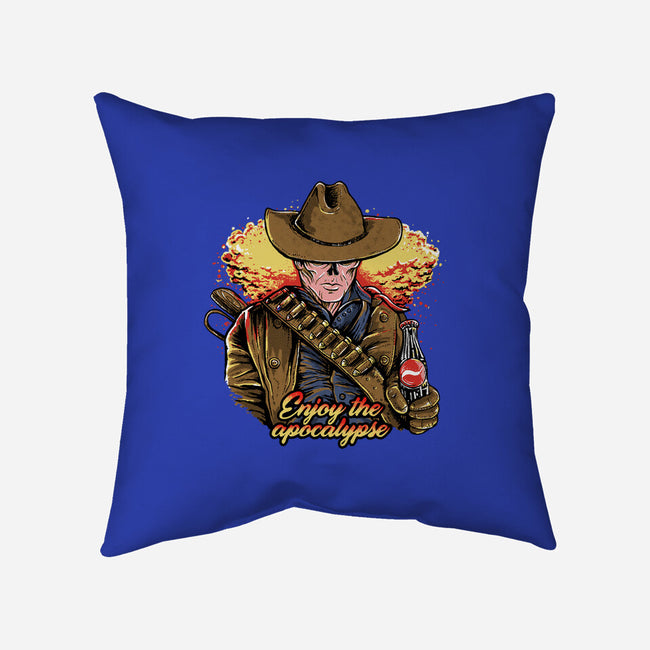 Enjoy The Apocalypse-None-Non-Removable Cover w Insert-Throw Pillow-Alan Maia