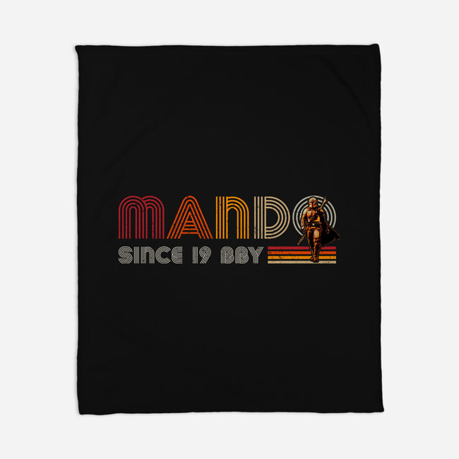 Mando Since 19BBY-None-Fleece-Blanket-DrMonekers