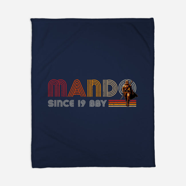 Mando Since 19BBY-None-Fleece-Blanket-DrMonekers