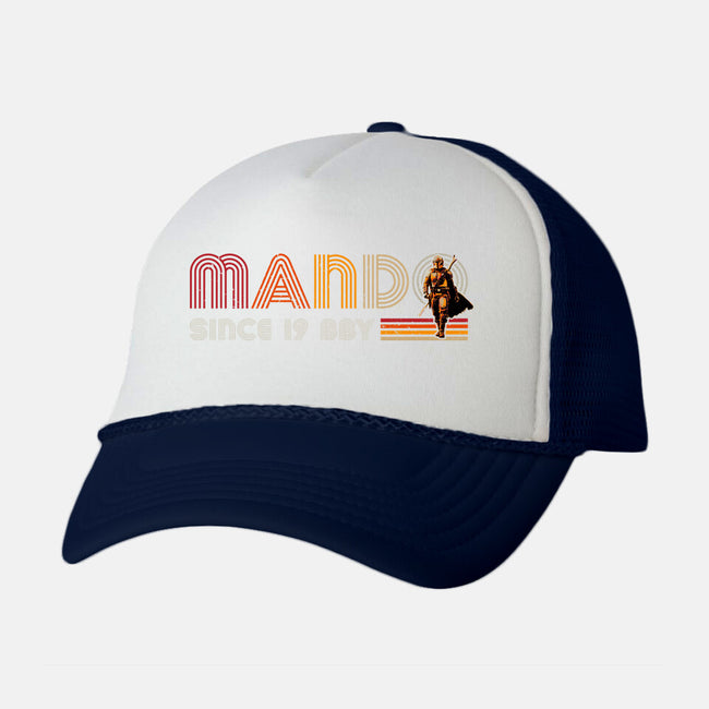 Mando Since 19BBY-Unisex-Trucker-Hat-DrMonekers