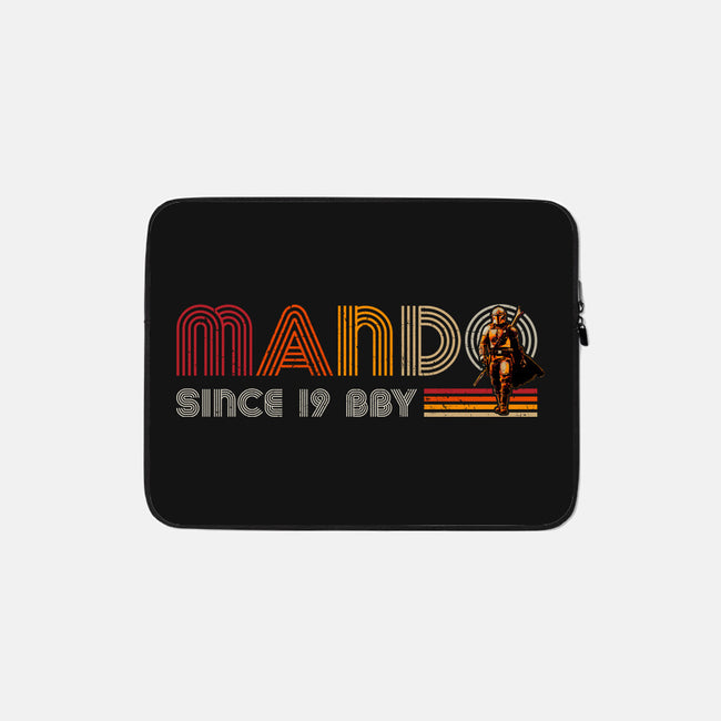 Mando Since 19BBY-None-Zippered-Laptop Sleeve-DrMonekers