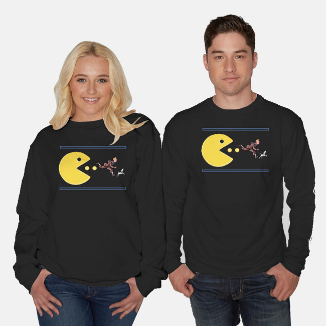 We Are Not Ghosts-Unisex-Crew Neck-Sweatshirt-zascanauta