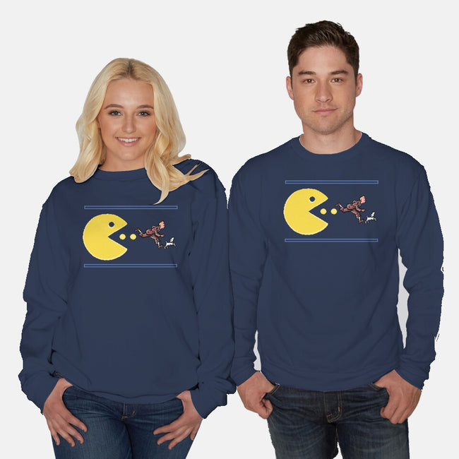 We Are Not Ghosts-Unisex-Crew Neck-Sweatshirt-zascanauta