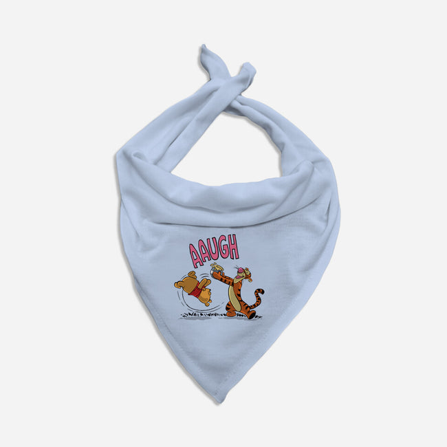 Winnie Brown-Dog-Bandana-Pet Collar-zascanauta