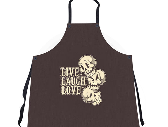 Live Laugh Love Skeleton