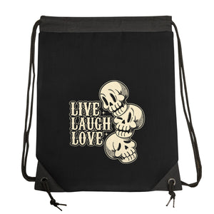 Live Laugh Love Skeleton