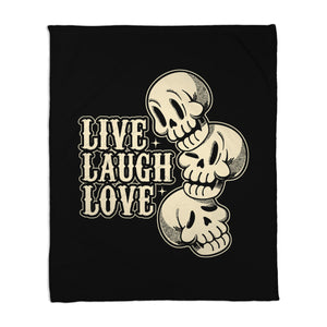 Live Laugh Love Skeleton