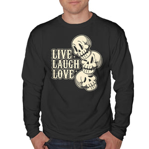 Live Laugh Love Skeleton