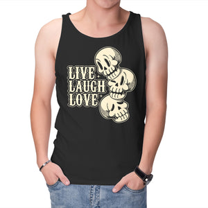 Live Laugh Love Skeleton