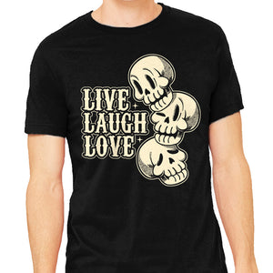 Live Laugh Love Skeleton