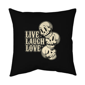 Live Laugh Love Skeleton