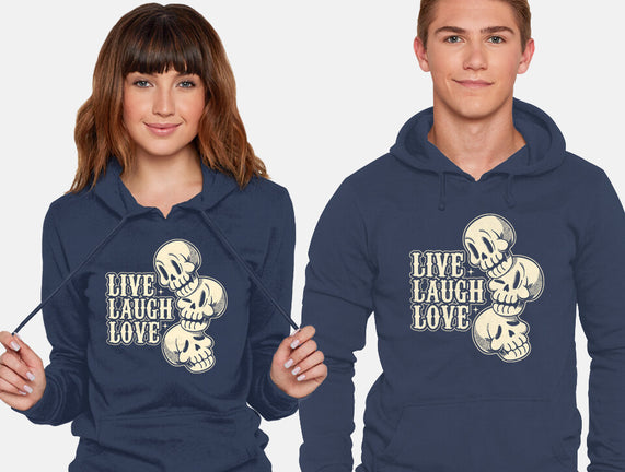 Live Laugh Love Skeleton