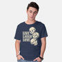 Live Laugh Love Skeleton-Mens-Basic-Tee-tobefonseca