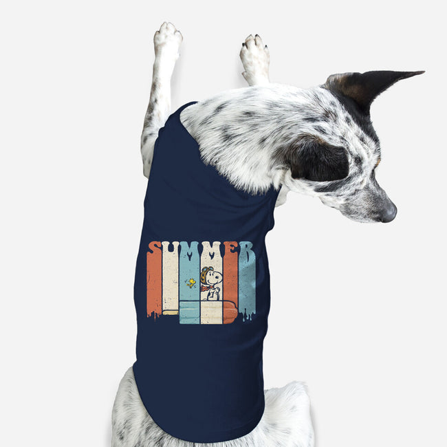 Vintage Bomber Pop-Dog-Basic-Pet Tank-kg07