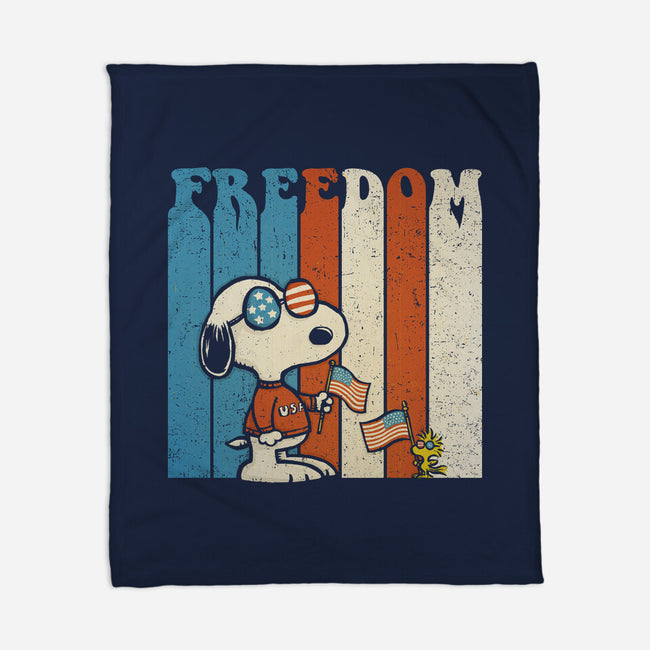 American Beagle-None-Fleece-Blanket-kg07