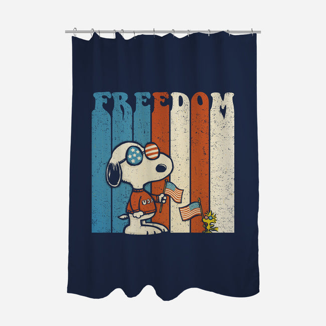 American Beagle-None-Polyester-Shower Curtain-kg07