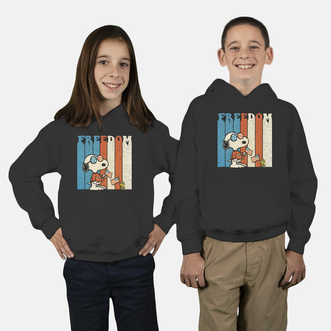 American Beagle-Youth-Pullover-Sweatshirt-kg07