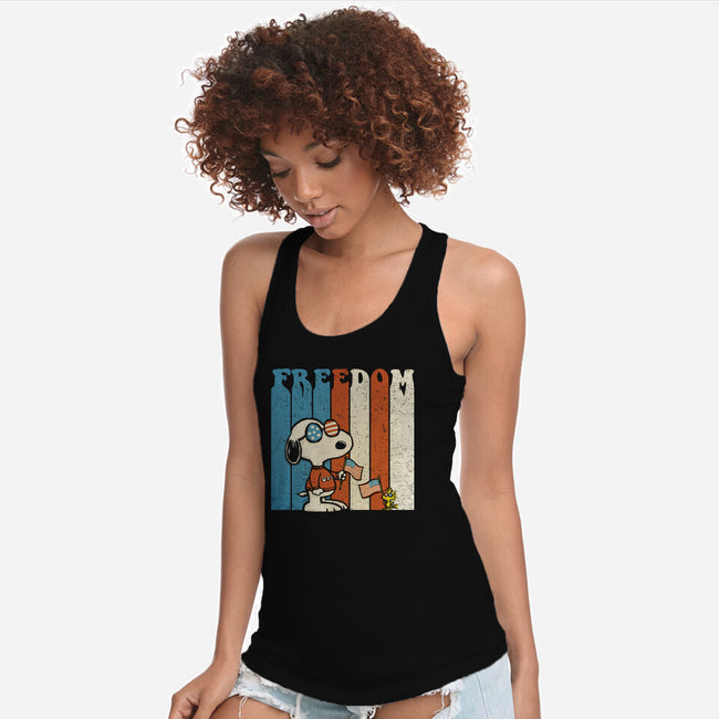 American Beagle-Womens-Racerback-Tank-kg07