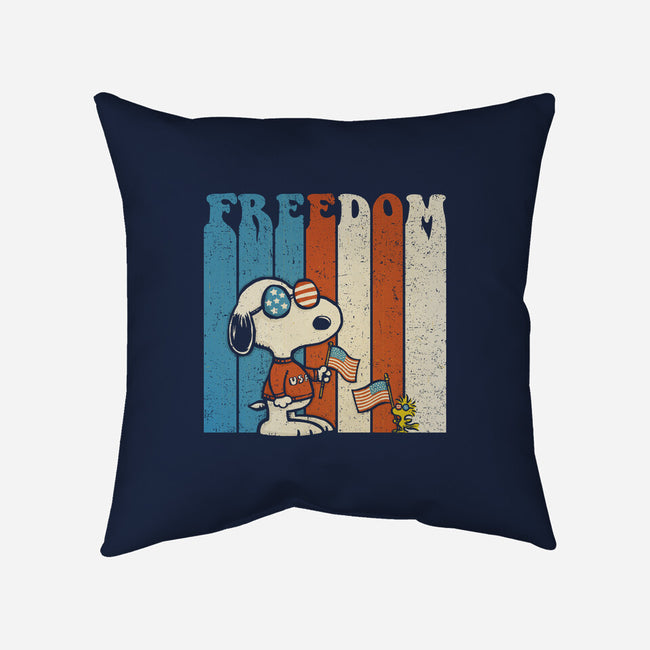 American Beagle-None-Non-Removable Cover w Insert-Throw Pillow-kg07