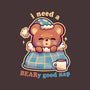 Beary Good Nap-None-Beach-Towel-TechraNova