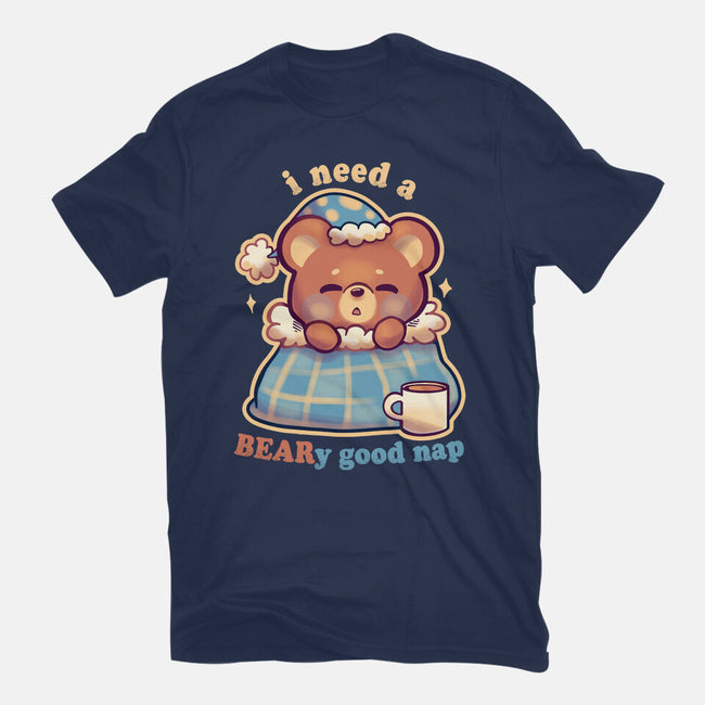 Beary Good Nap-Mens-Premium-Tee-TechraNova