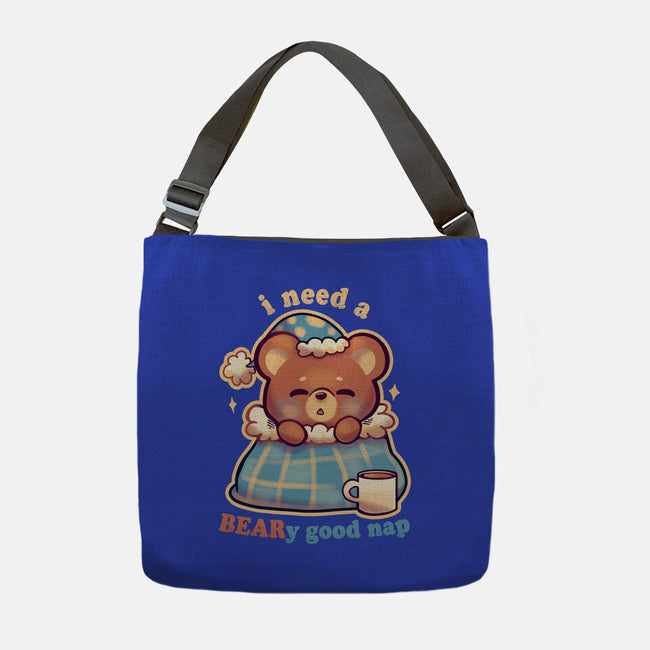 Beary Good Nap-None-Adjustable Tote-Bag-TechraNova