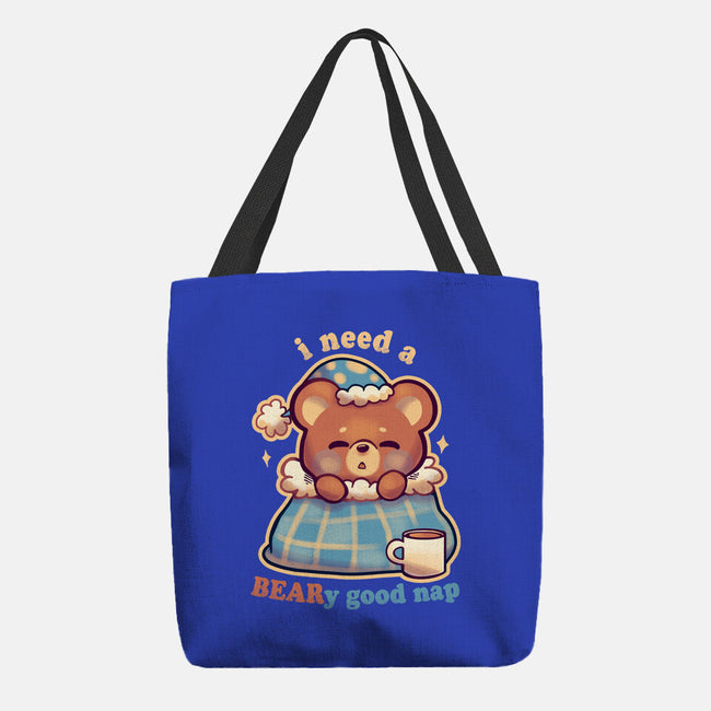 Beary Good Nap-None-Basic Tote-Bag-TechraNova