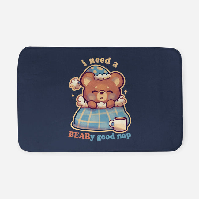 Beary Good Nap-None-Memory Foam-Bath Mat-TechraNova