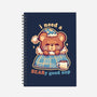 Beary Good Nap-None-Dot Grid-Notebook-TechraNova