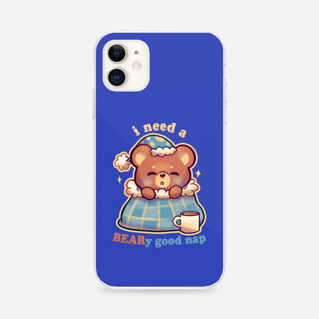 Beary Good Nap-iPhone-Snap-Phone Case-TechraNova