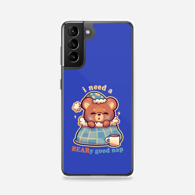 Beary Good Nap-Samsung-Snap-Phone Case-TechraNova