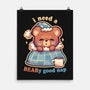 Beary Good Nap-None-Matte-Poster-TechraNova