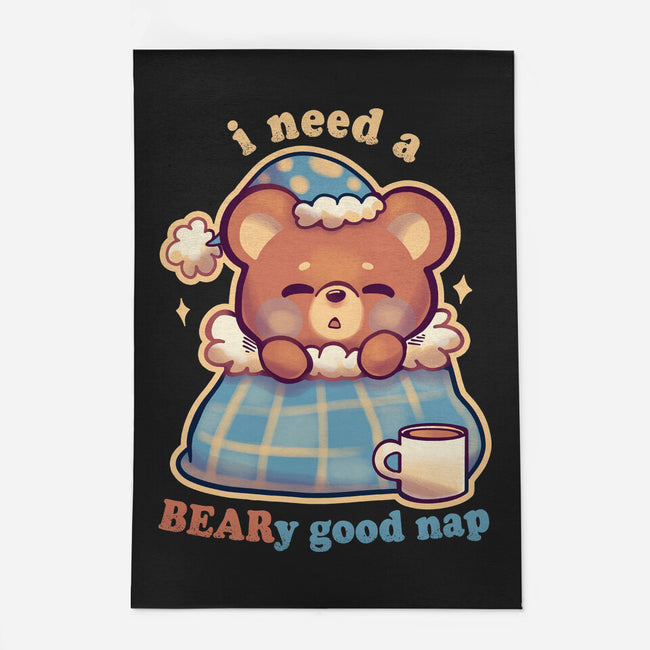 Beary Good Nap-None-Outdoor-Rug-TechraNova