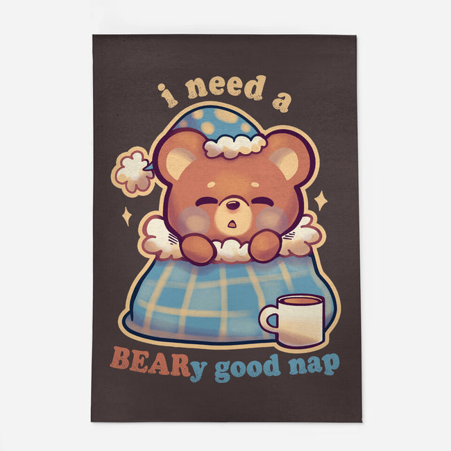 Beary Good Nap-None-Outdoor-Rug-TechraNova