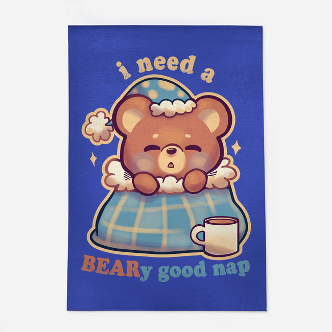 Beary Good Nap-None-Outdoor-Rug-TechraNova