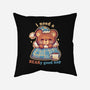 Beary Good Nap-None-Non-Removable Cover w Insert-Throw Pillow-TechraNova