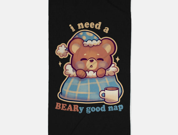 Beary Good Nap